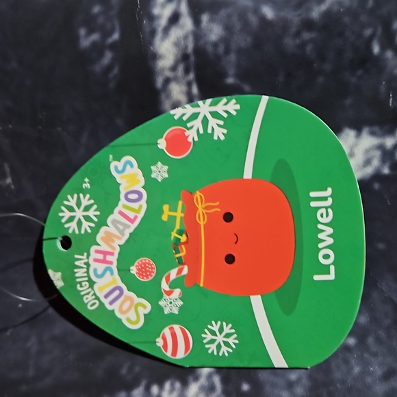 🎁 Original Squishmallows Holiday Lowell the Santa Gift Sack 4 in NWT - Picture 4 of 5